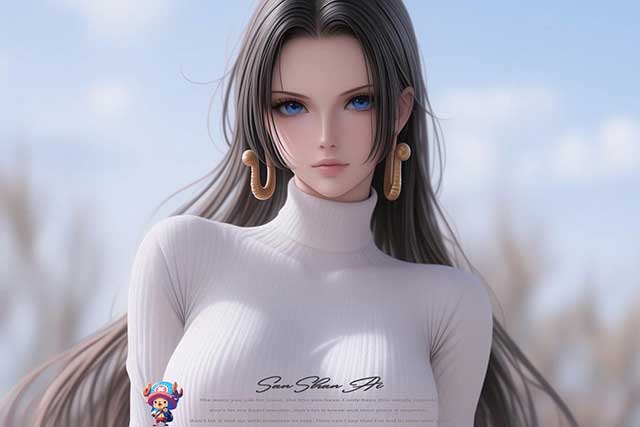 海贼王女帝汉库克AI美图壁纸