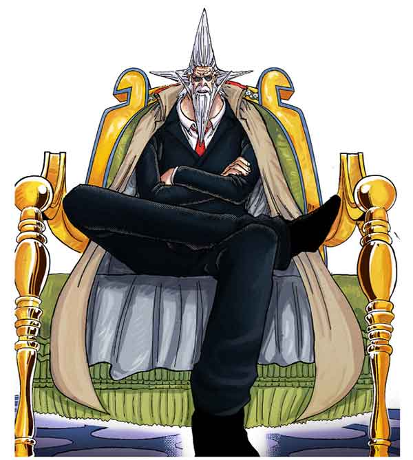 海贼王费加兰度格林古圣介绍，加林圣是谁