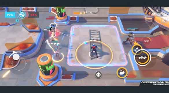 《守望先锋》手游《守望先锋：Rush》4v4英雄射击游戏